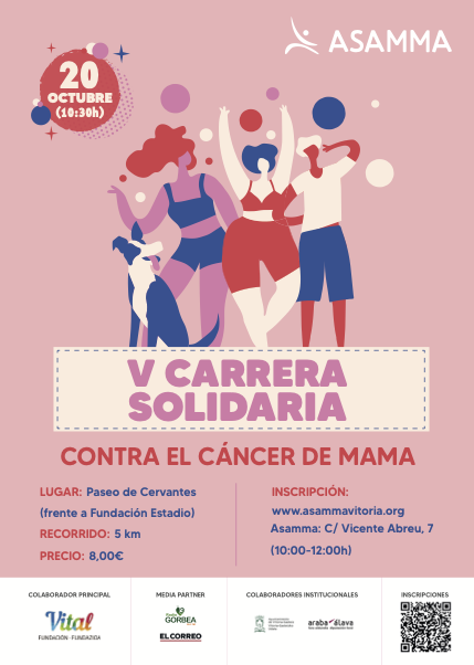 V Carrera Solidaria contra el Cáncer de Mama ASAMMA 