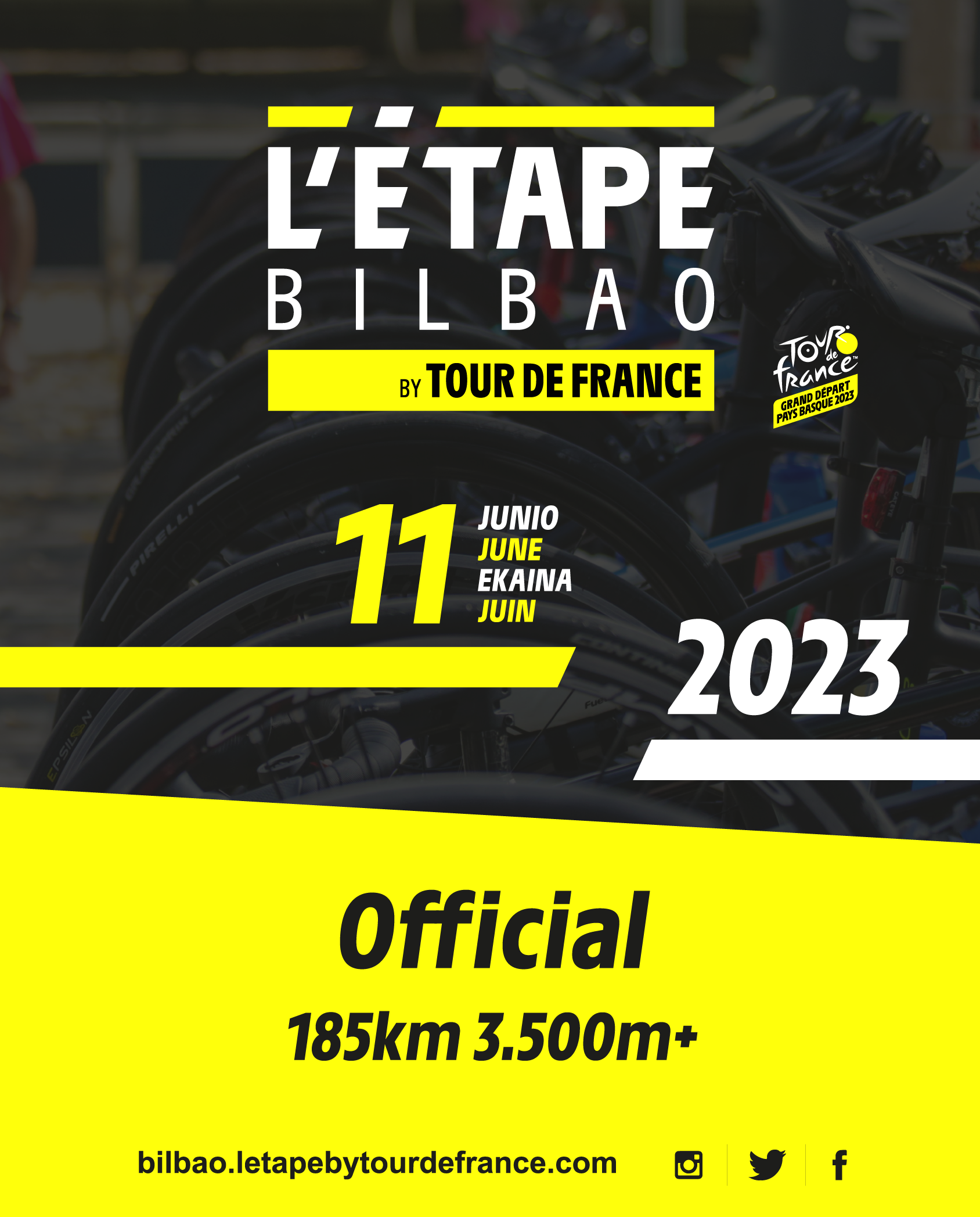 L'Étape Bilbao by Tour de France 2023 - L'etape Bilbao 2023 Official (185km)