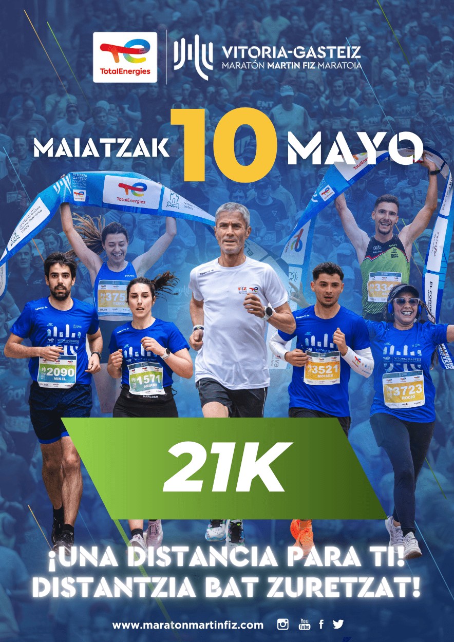 TotalEnergies Vitoria-Gasteiz Maratón Martín Fiz 2026 - 21K