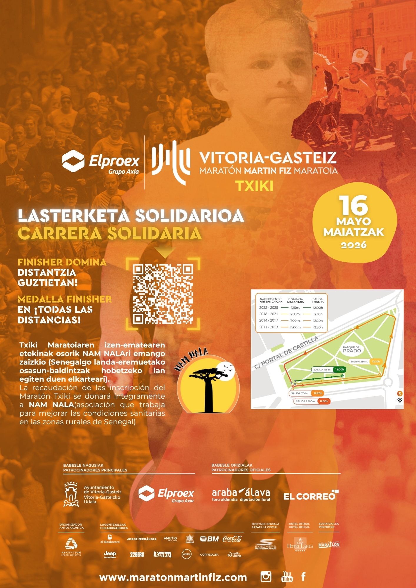 Elproex Vitoria-Gasteiz Maratón Martín Fiz 2027 - Maraton Txiki 2027