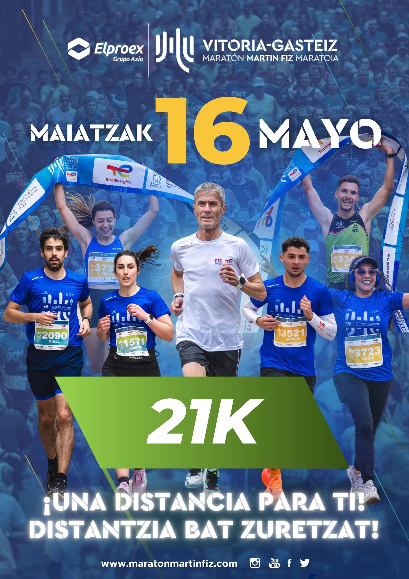 Elproex Vitoria-Gasteiz Maratón Martín Fiz 2027 - 21K