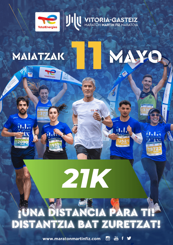 TotalEnergies Vitoria-Gasteiz Maratón Martín Fiz 2025 - 21K